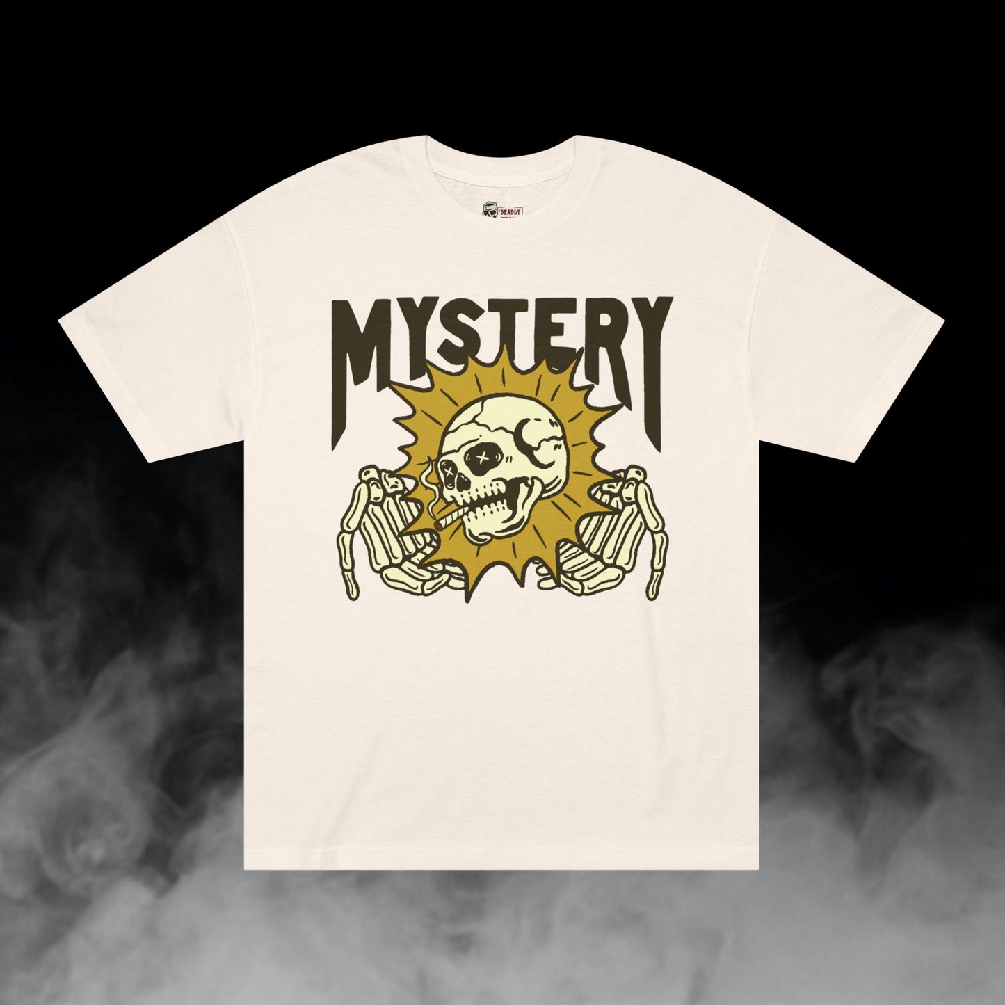 Deadly Nugs, Mystery T-Shirt, Premium, Unisex, Graphic T-Shirt, Cream