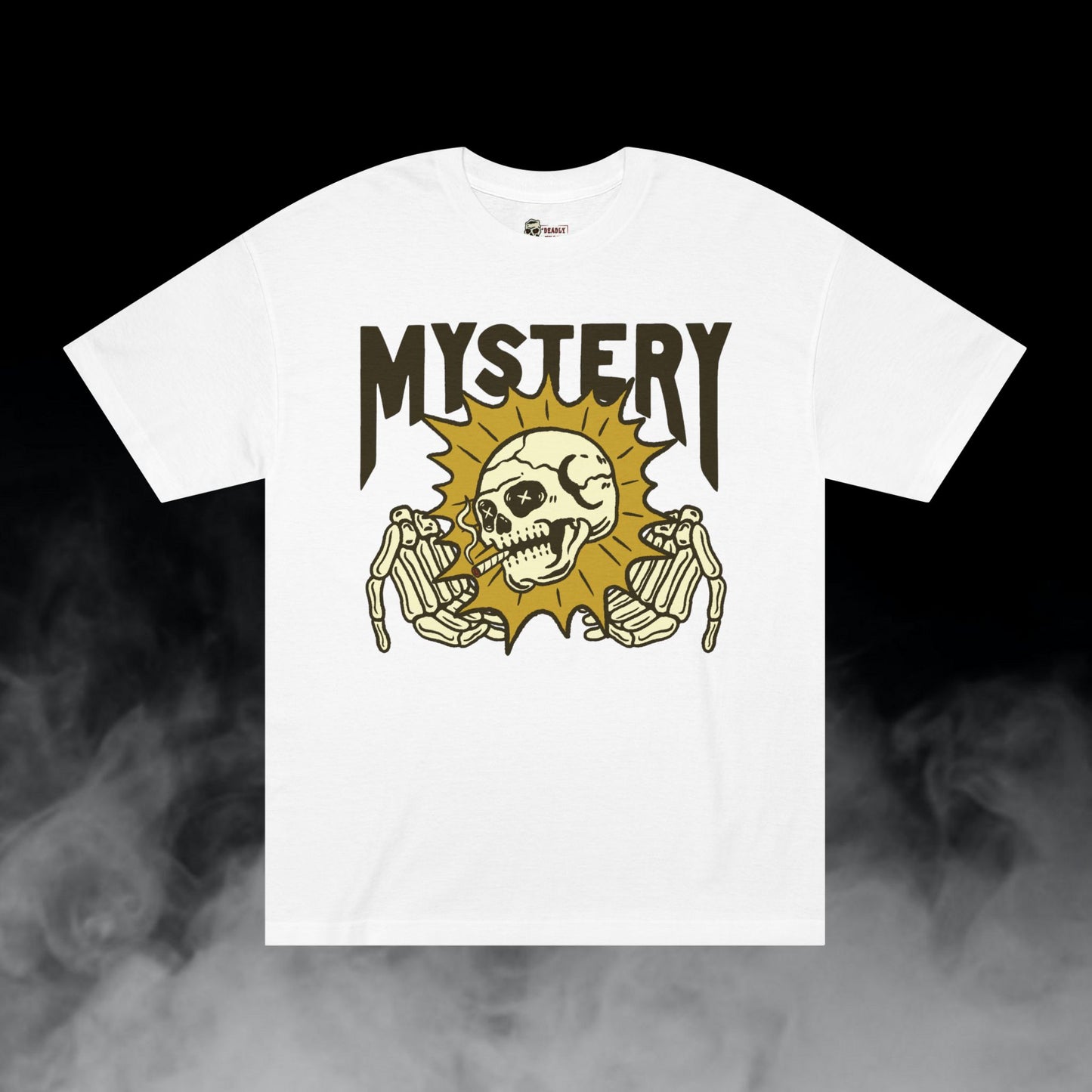 Deadly Nugs, Mystery T-Shirt, Premium, Unisex, Graphic T-Shirt, White