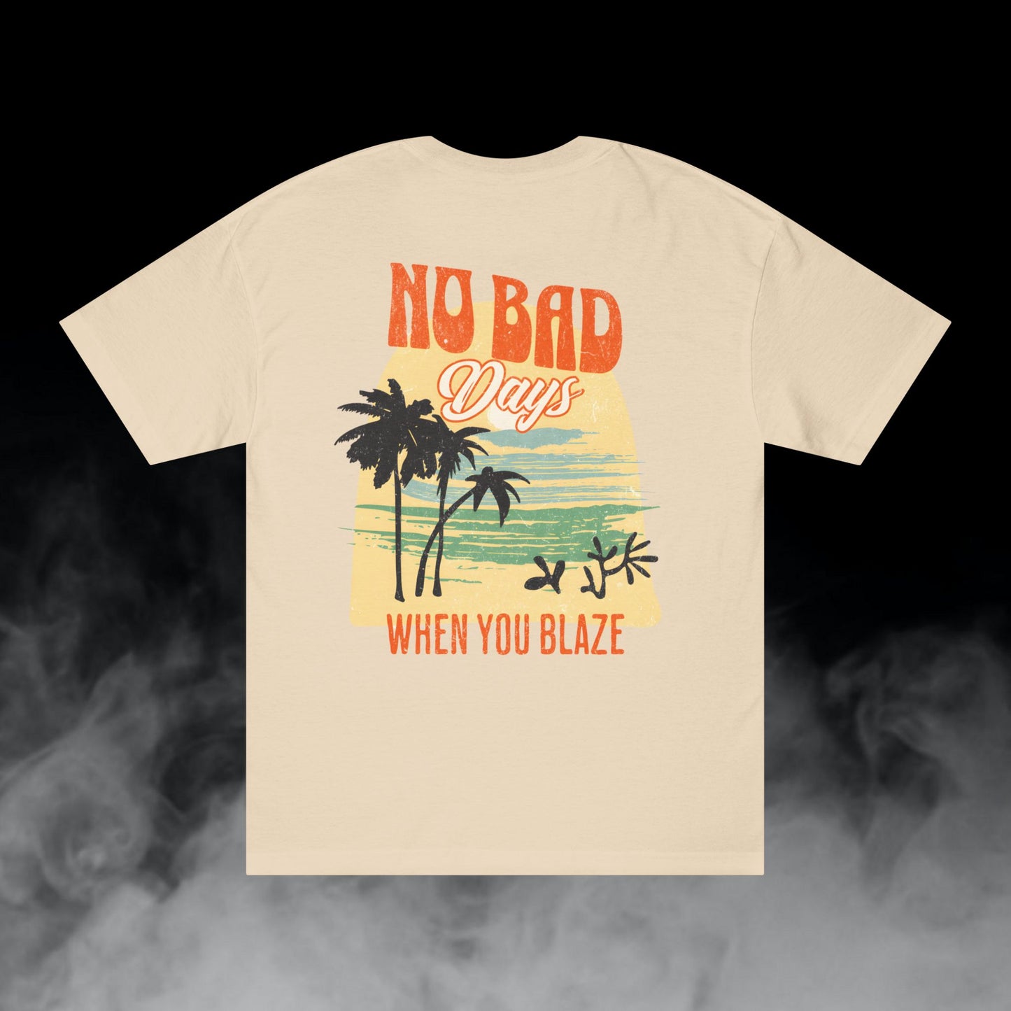 Deadly Nugs, NBD T-Shirt, Premium, Unisex, Graphic T-Shirt, Sand, Back