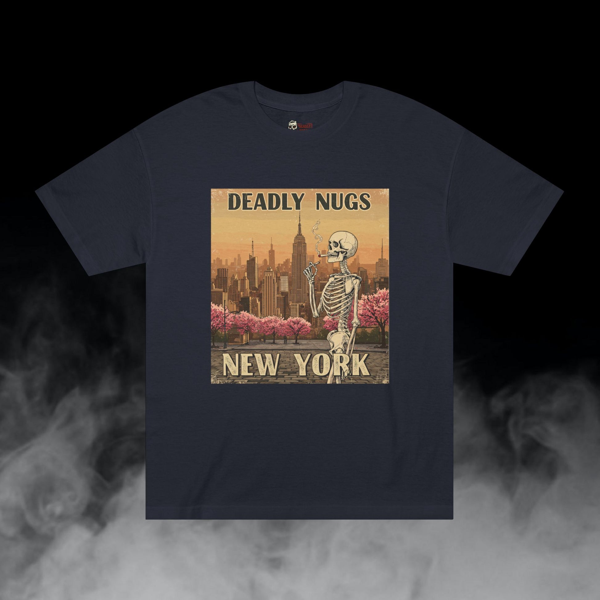 Deadly Nugs, New York Blossoms T-Shirt, Premium, Unisex, Graphic T-Shirt, Black