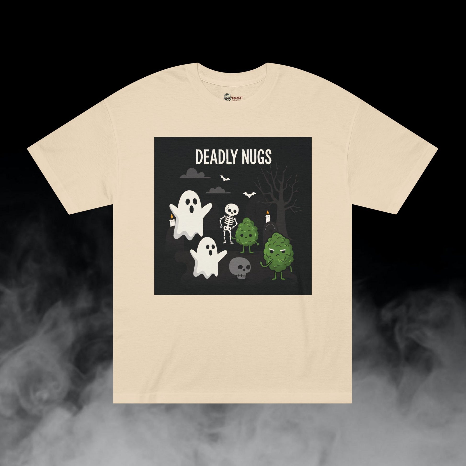 Deadly Nugs, Night Crawl T-Shirt, Premium, Unisex, Graphic T-Shirt, Sand