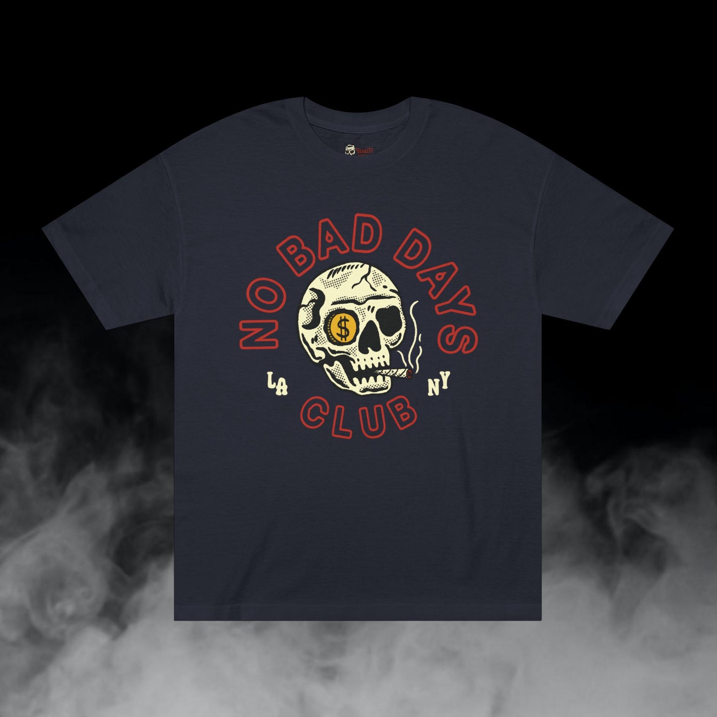 Deadly Nugs, No Bad Days Club T-Shirt, Premium, Unisex, Graphic T-Shirt, Black