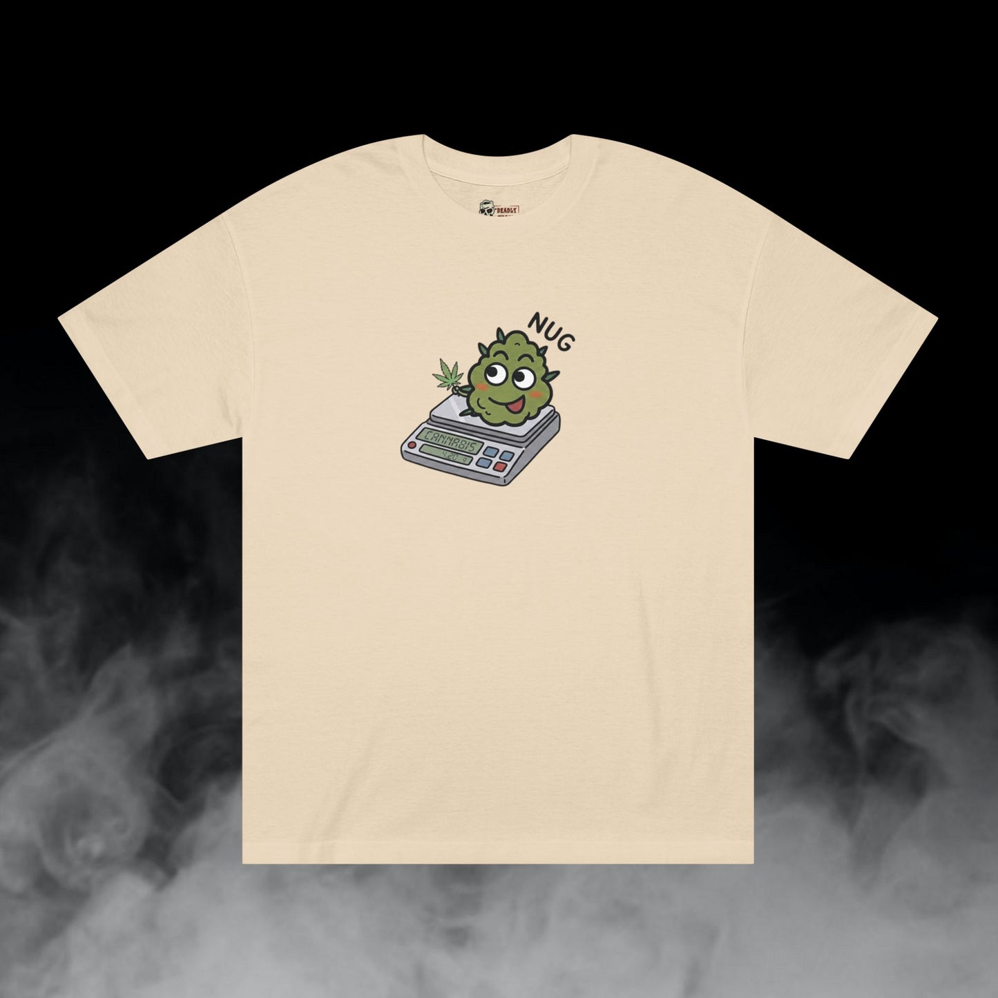 Deadly Nugs, Nuggy Boy T-Shirt, Premium, Unisex, Graphic T-Shirt, Sand, Front