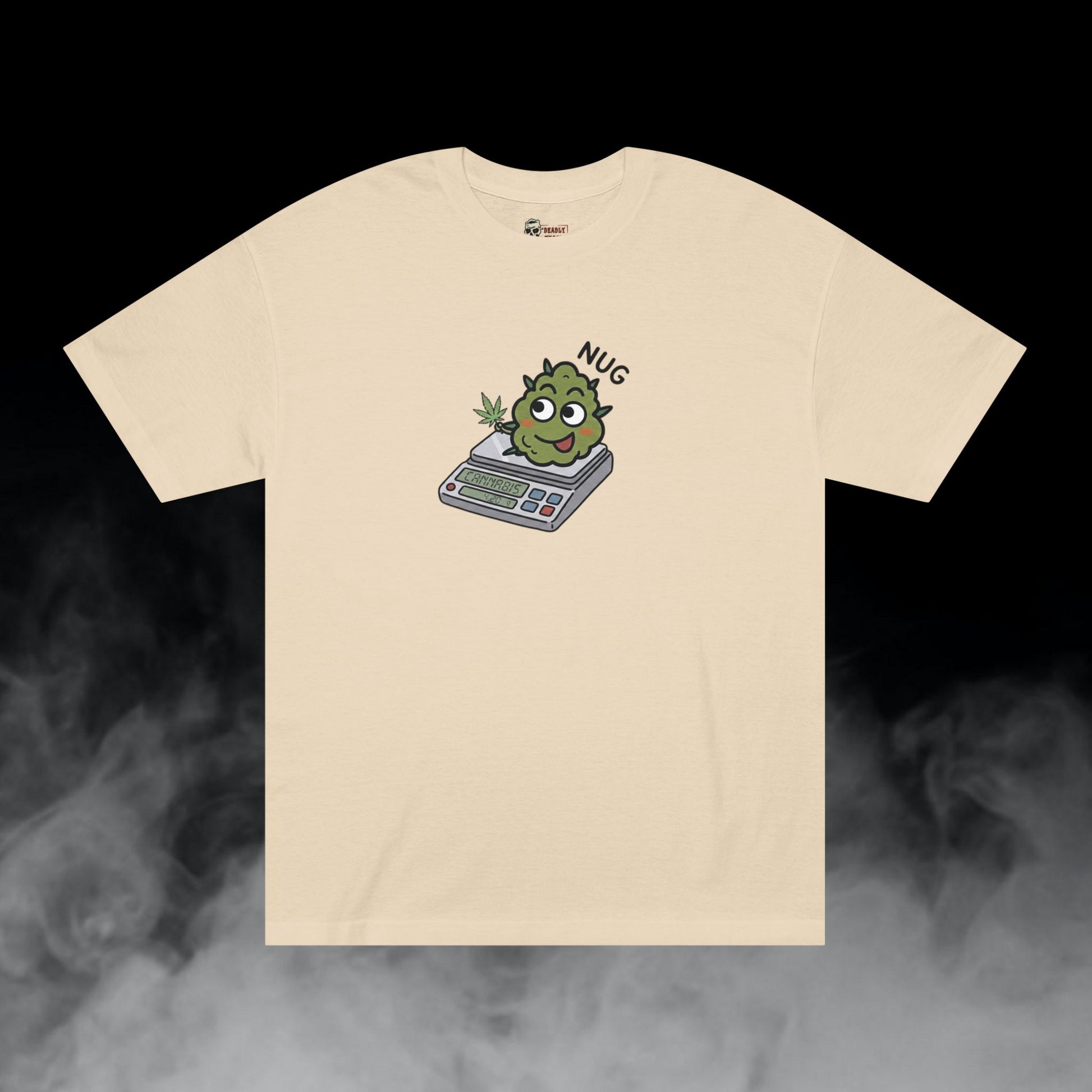 Deadly Nugs, Nuggy Boy T-Shirt, Premium, Unisex, Graphic T-Shirt, Sand, Front