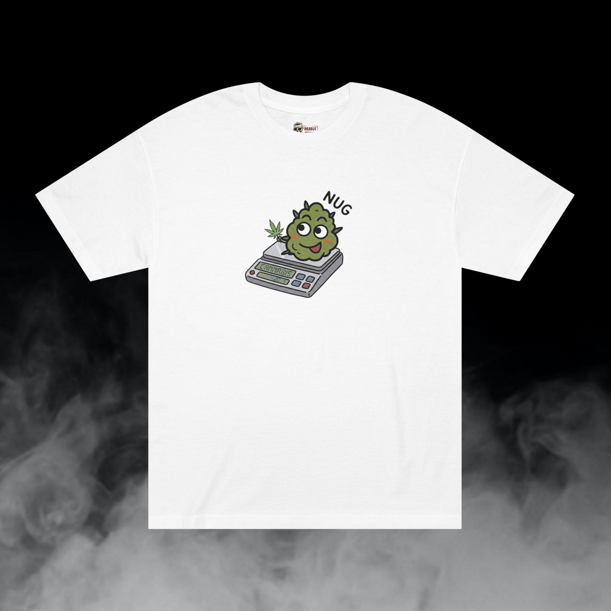 Deadly Nugs, Nuggy Boy T-Shirt, Premium, Unisex, Graphic T-Shirt, White, Front
