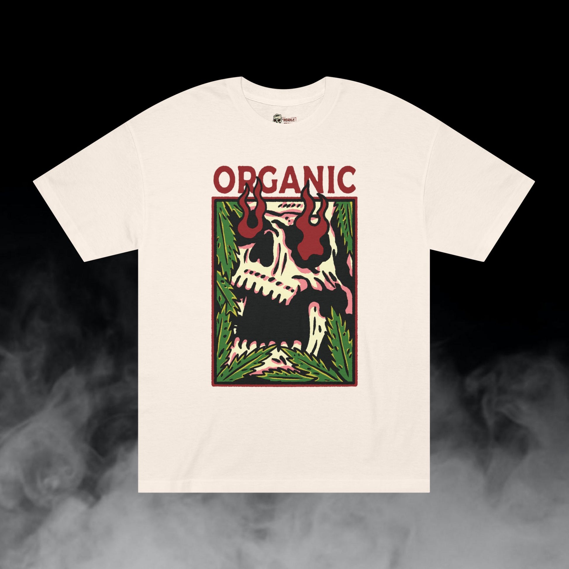 Deadly Nugs, Organic T-Shirt, Premium, Unisex, Graphic T-Shirt, Cream