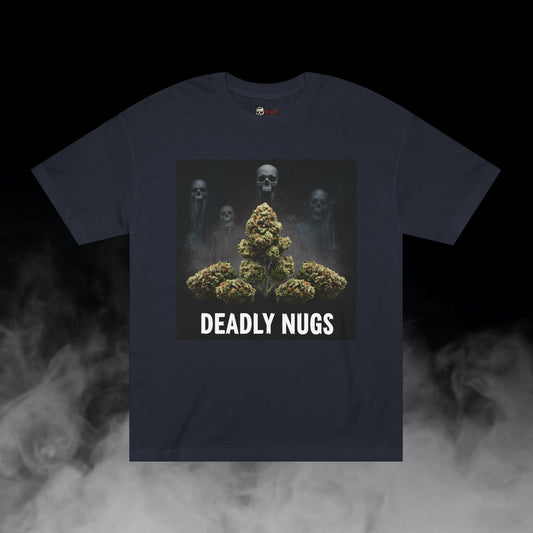 Deadly Nugs, Phantom Kush T-Shirt, Premium, Unisex, Graphic T-Shirt, Black