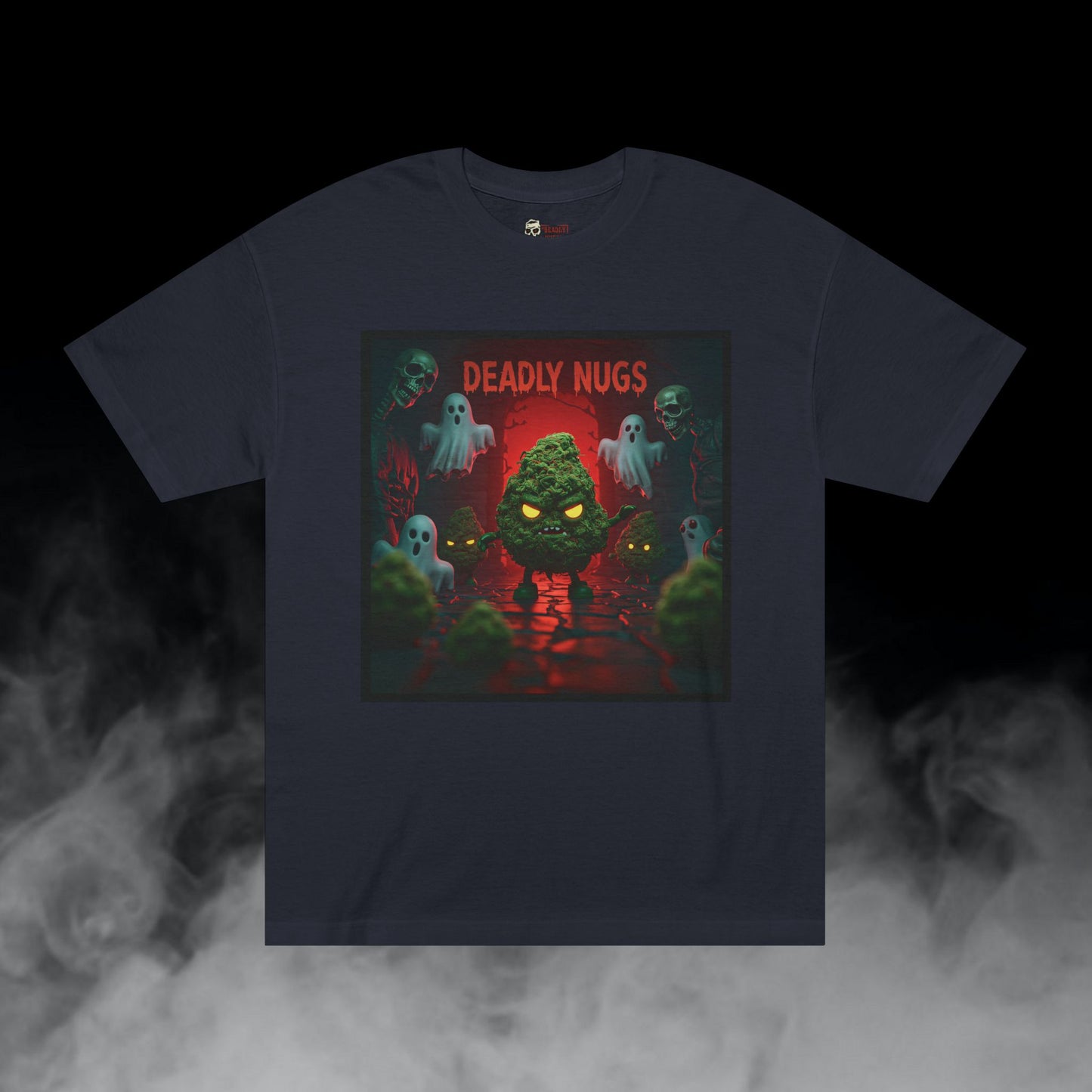 Deadly Nugs, Raisin' Hell T-Shirt, Premium, Unisex, Graphic T-Shirt, Black