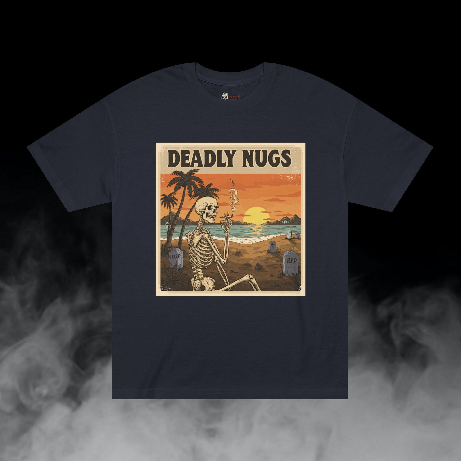 Deadly Nugs, Rest In Peace T-Shirt, Premium, Unisex, Graphic T-Shirt, Black