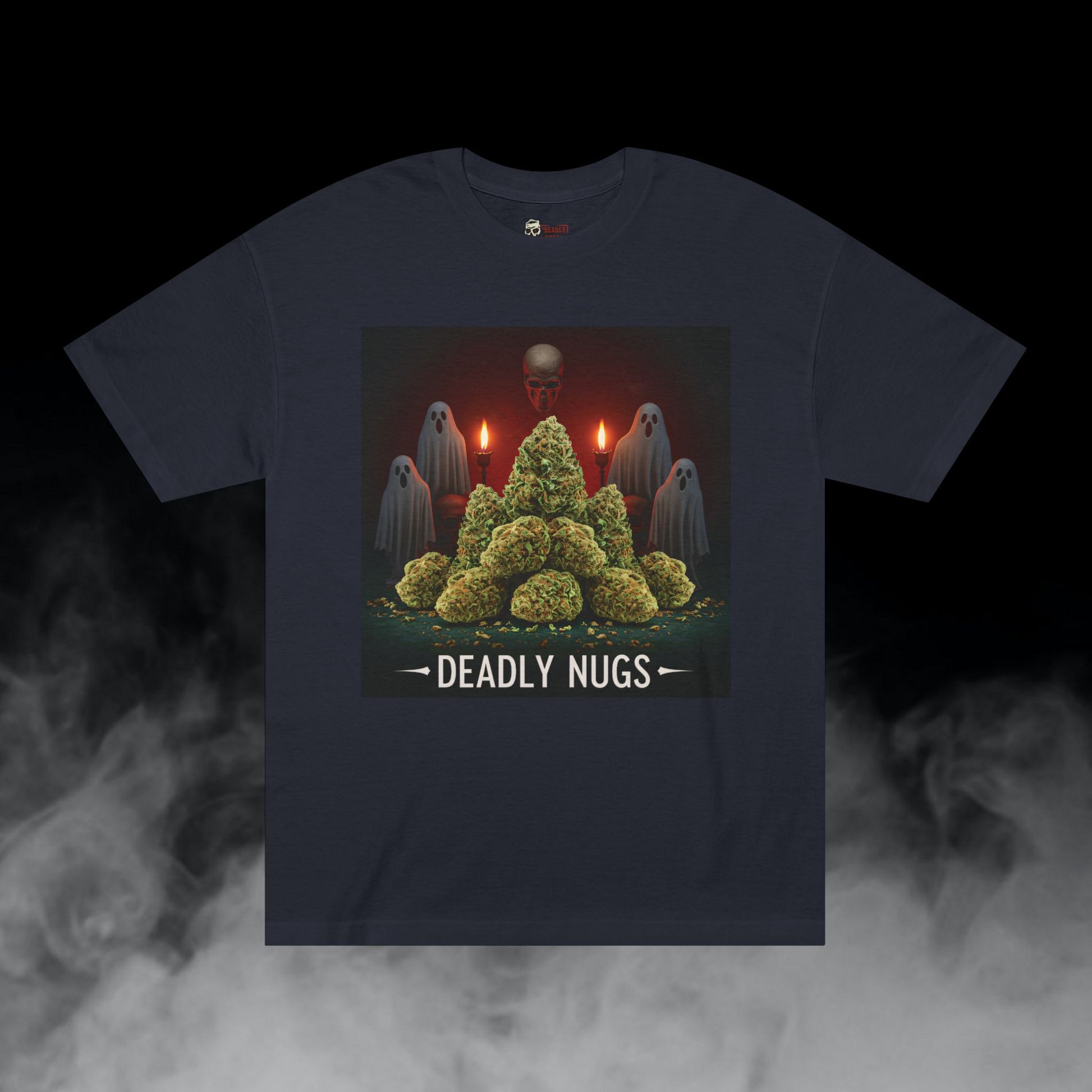 Deadly Nugs, Ritual Flame T-Shirt, Premium, Unisex, Graphic T-Shirt, Black
