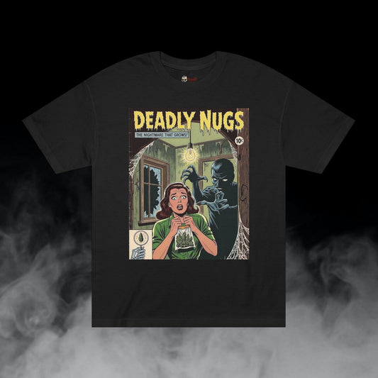 Deadly Nugs, Sack of Terrors! T-Shirt, Premium, Unisex, Graphic T-Shirt, Black, Front
