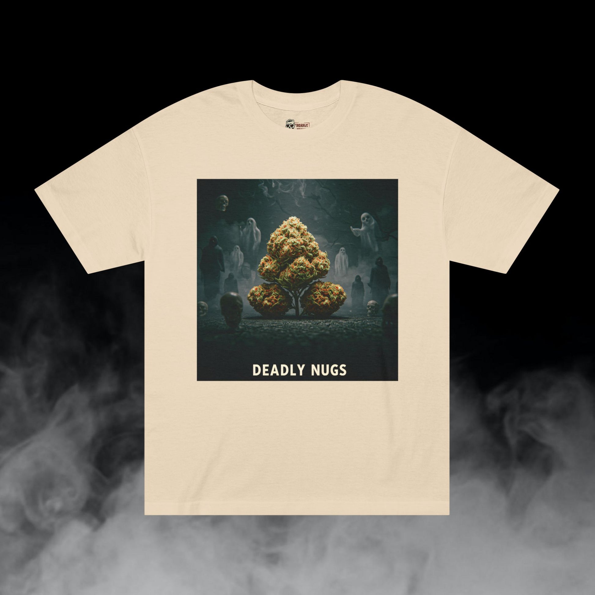 Deadly Nugs, Spiritual Awakening T-Shirt, Premium, Unisex, Graphic T-Shirt, Sand