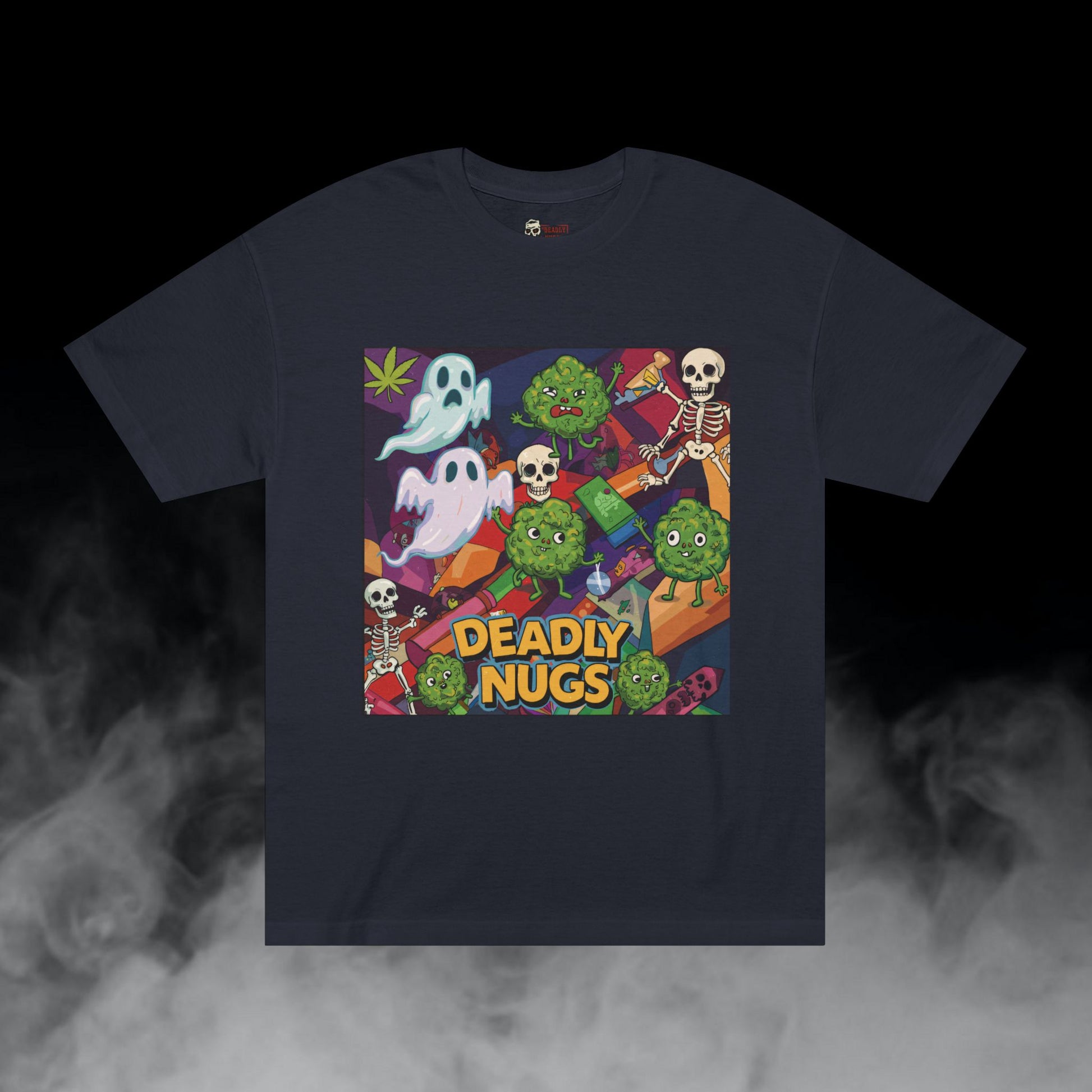 Deadly Nugs, Spooky High T-Shirt, Premium, Unisex, Graphic T-Shirt, Black