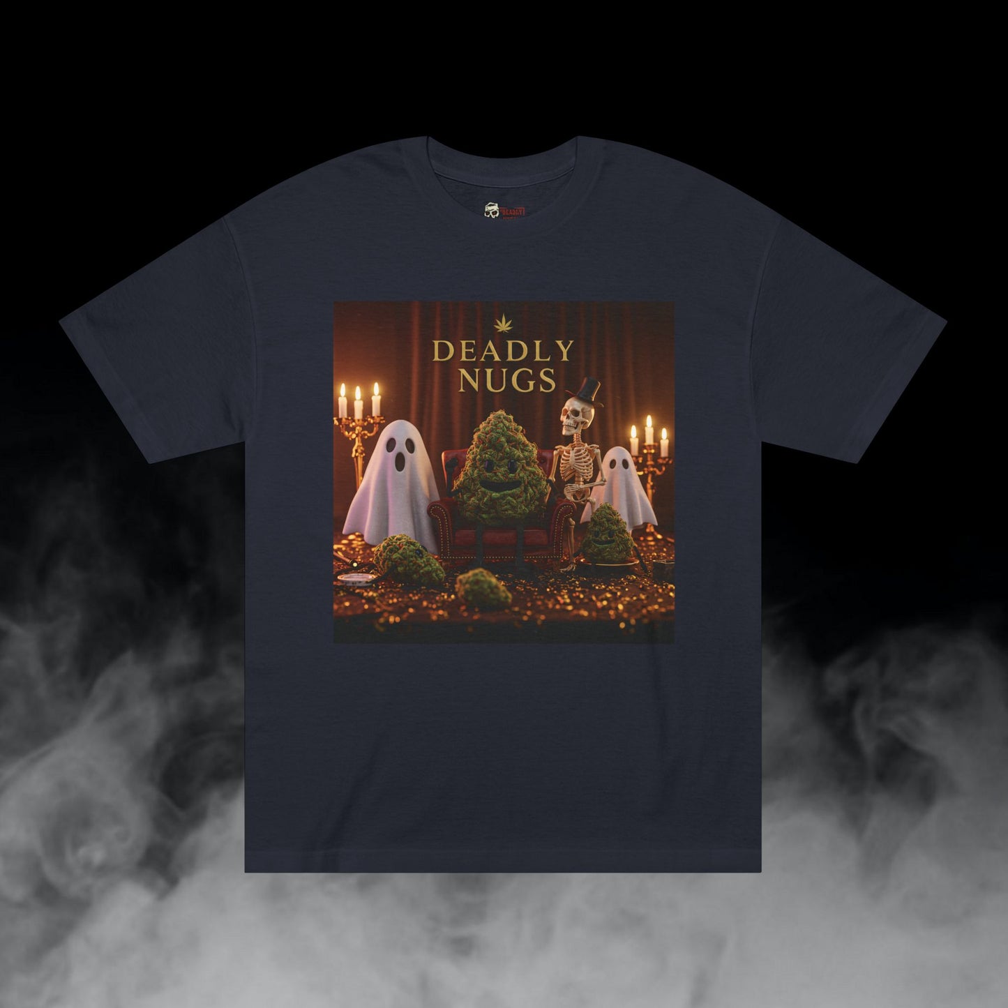 Deadly Nugs, Supernatural Sophistication T-Shirt, Premium, Unisex, Graphic T-Shirt, Black