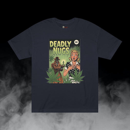 Deadly Nugs, The Forbidden Flower T-Shirt, Premium, Unisex, Graphic T-Shirt, Black