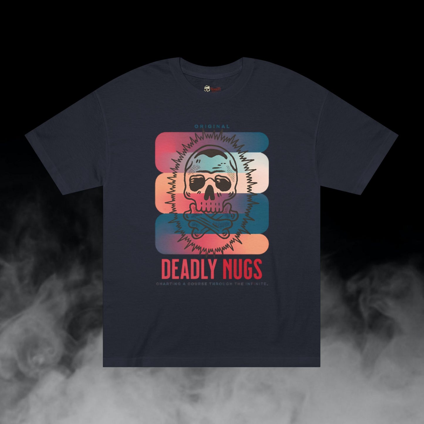 Deadly Nugs, Through the Infinite T-Shirt, Premium, Unisex, Graphic T-Shirt, Black