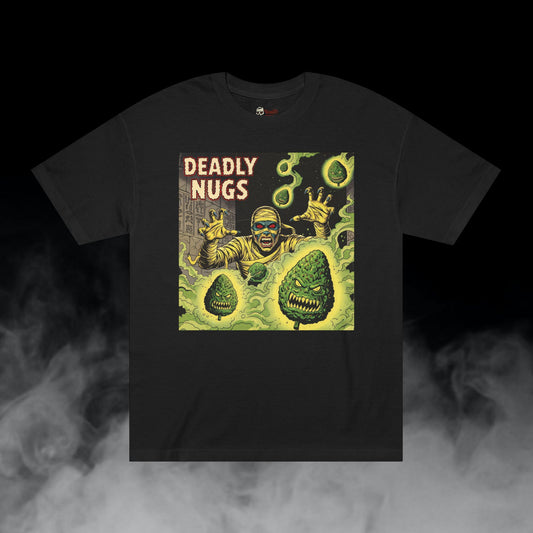 Deadly Nugs, Tomb of the Killer Nugs T-Shirt, Premium, Unisex, Graphic T-Shirt, Black, Front
