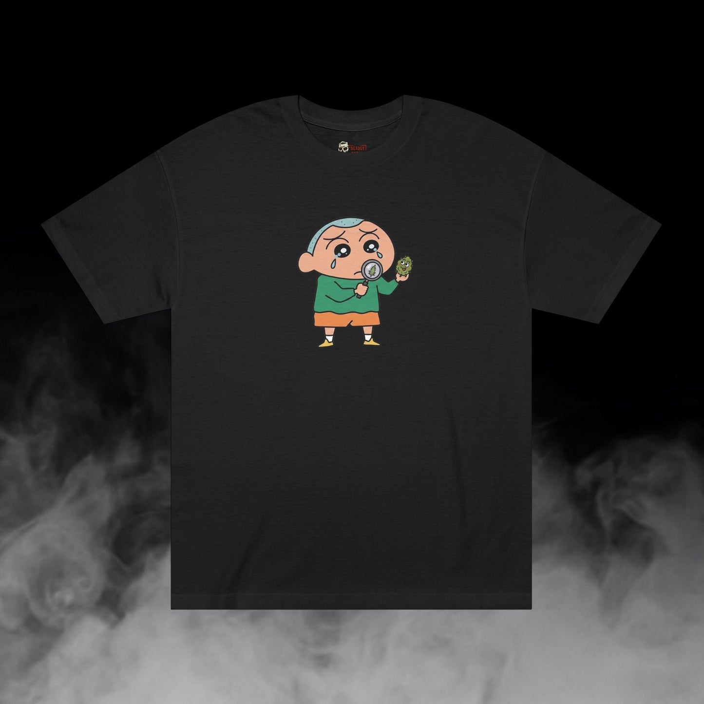 Deadly Nugs, Trichome Boy T-Shirt, Premium, Unisex, Graphic T-Shirt, Black, Front