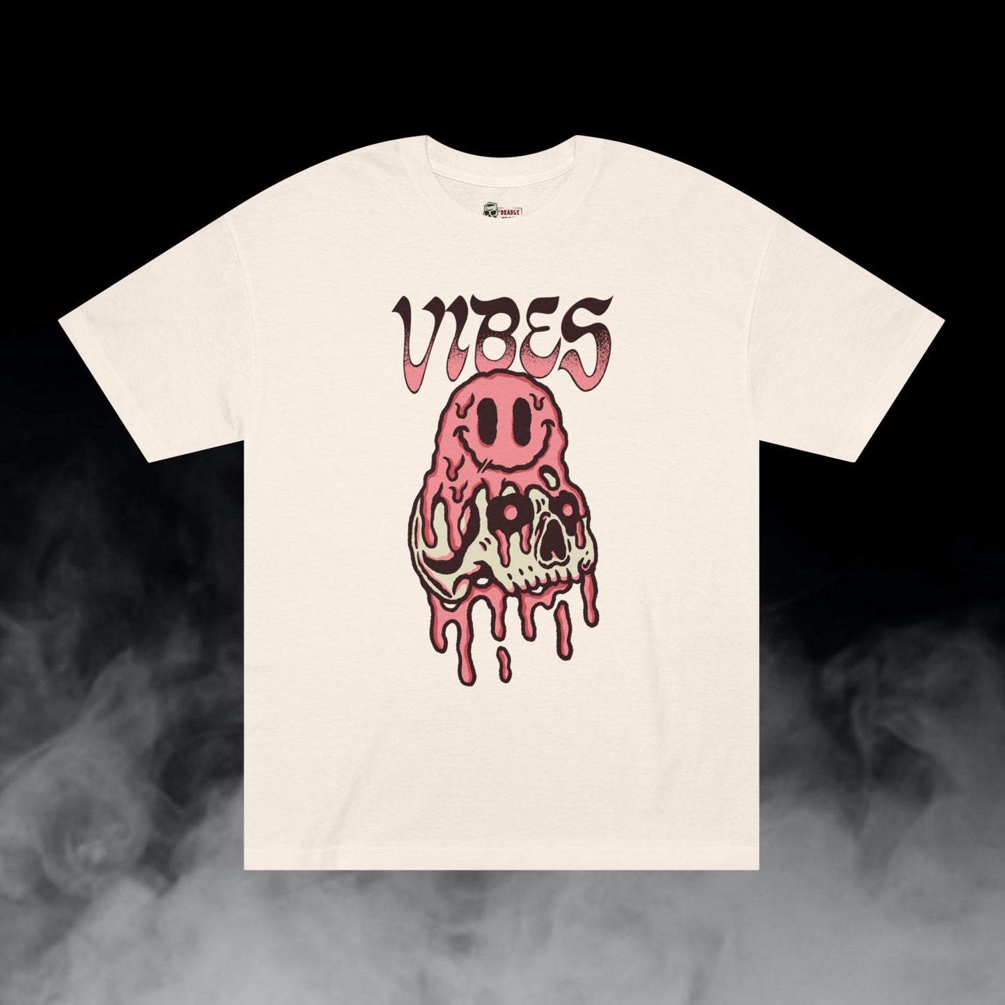 Deadly Nugs, Vibes T-Shirt, Premium, Unisex, Graphic T-Shirt, Cream