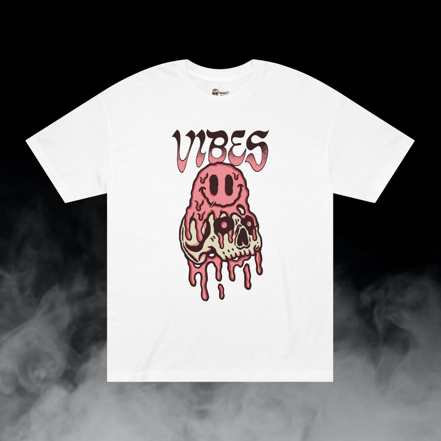 Deadly Nugs, Vibes T-Shirt, Premium, Unisex, Graphic T-Shirt, White