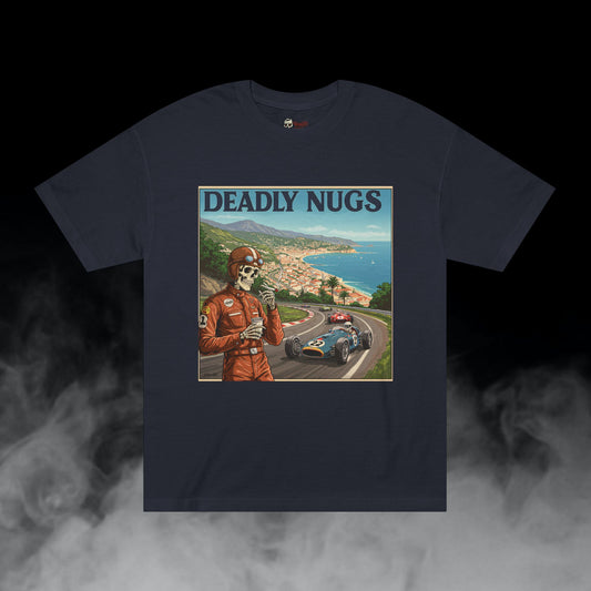 Deadly Nugs, Vintage Racing T-Shirt, Premium, Unisex, Graphic T-Shirt, Black