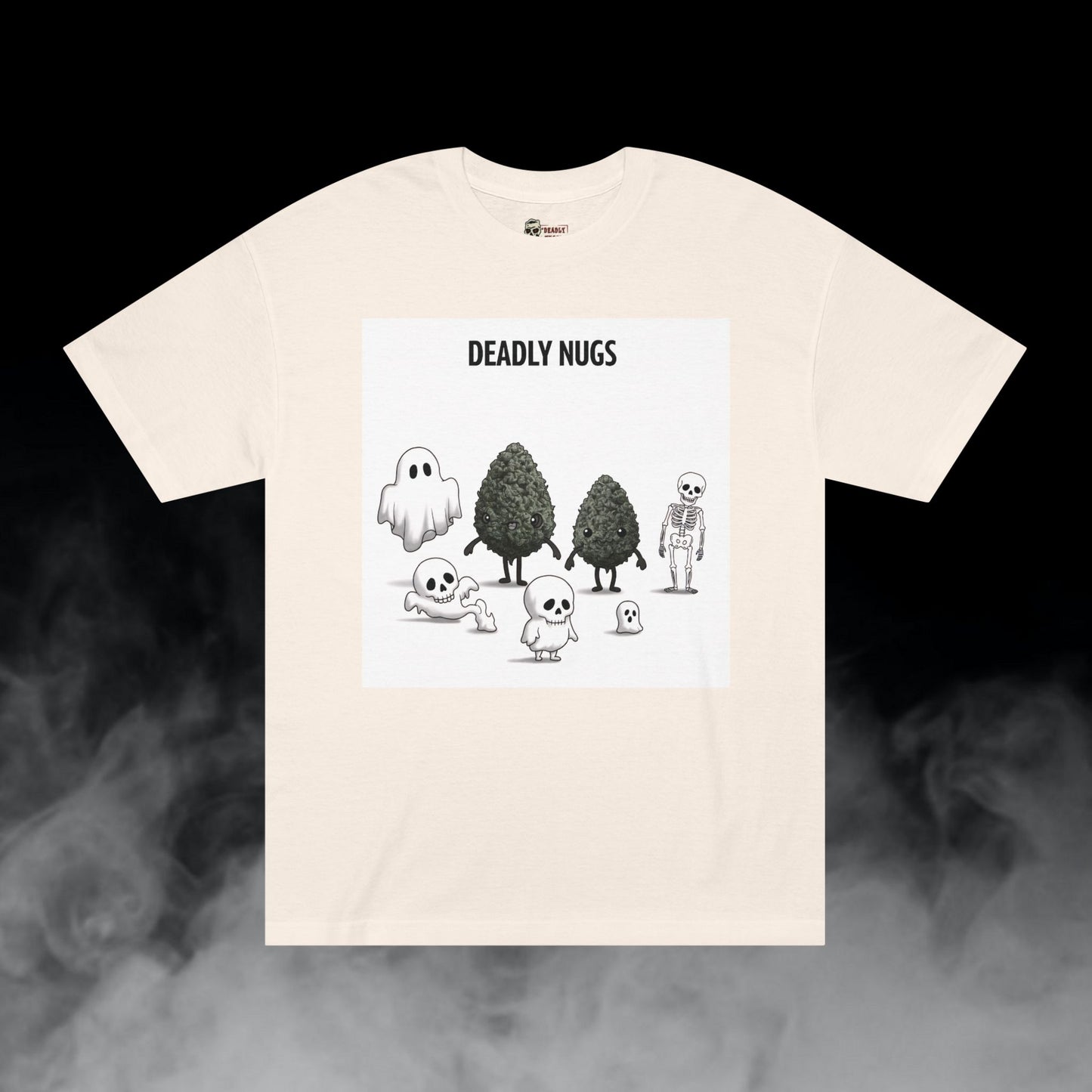 Deadly Nugs, With the Homies T-Shirt, Premium, Unisex, Graphic T-Shirt, Cream