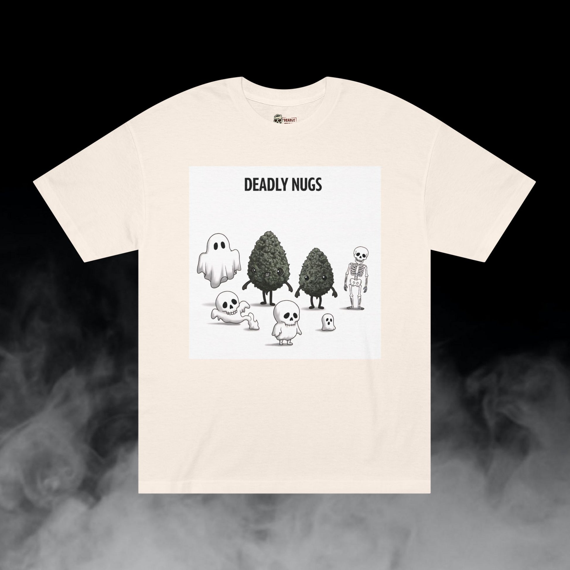 Deadly Nugs, With the Homies T-Shirt, Premium, Unisex, Graphic T-Shirt, Cream
