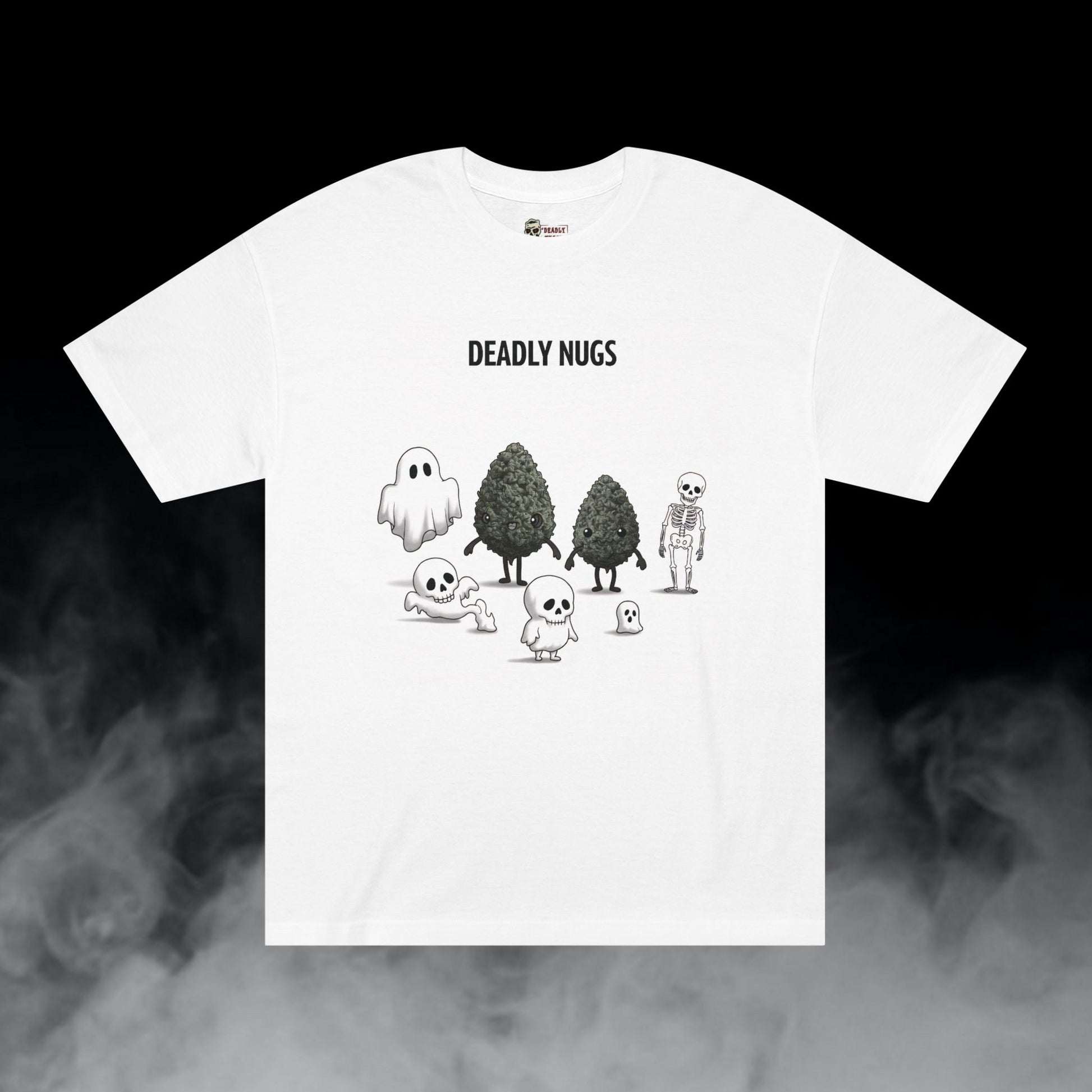 Deadly Nugs, With the Homies T-Shirt, Premium, Unisex, Graphic T-Shirt, White