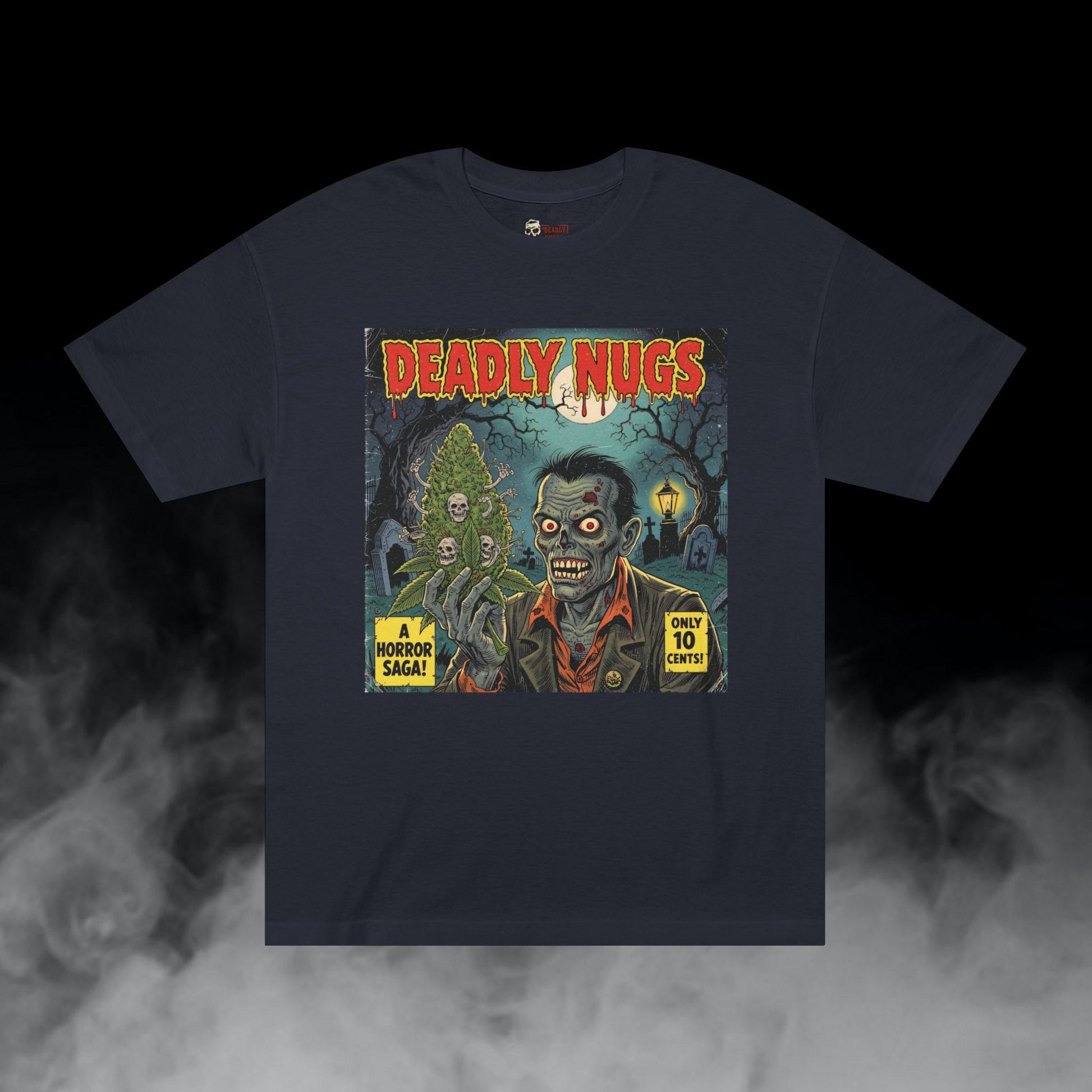 Deadly Nugs, Zombie Kush T-Shirt, Premium, Unisex, Graphic T-Shirt, Black